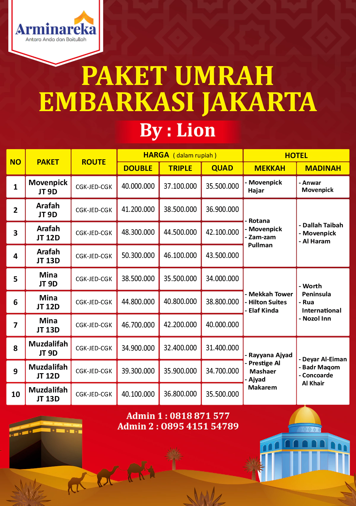 PAKET UMRAH EMBARKASI 2